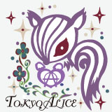 TOKYOALICE logo リスロゴキャラクター